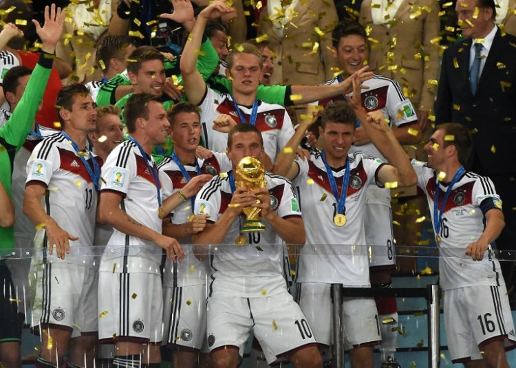 Der größte Triumph: Weltmeister 2014. AFP Photo