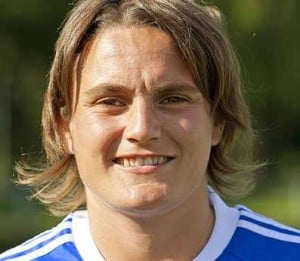 Nadine Angerer ist wieder aktiv, allerdings für ihren Verein