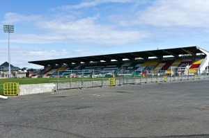 Im Tallaght Stadium spielen die Deutschen gegen Irland.