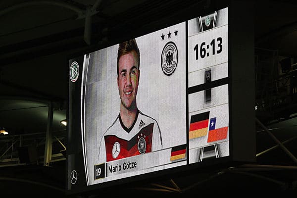 Mario Götze bei der WM 2014?