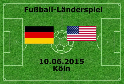Länderspiel USA gegen Deutschland 2015