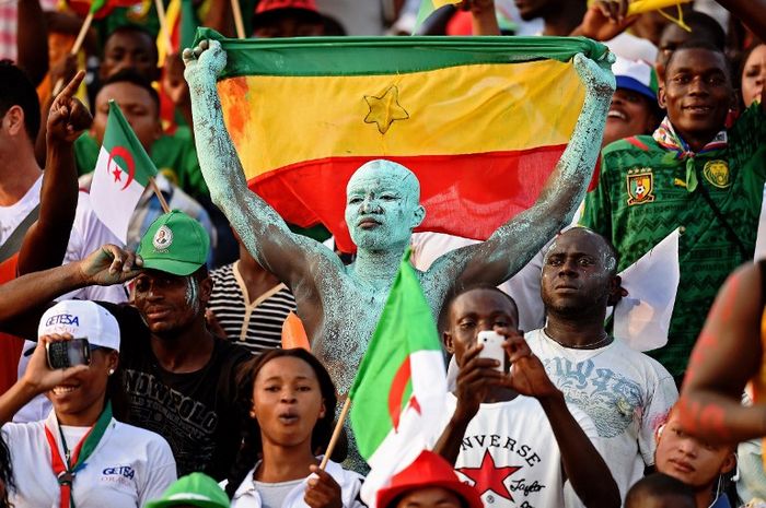 Afrikanische Fußballfans (Foto AFP)