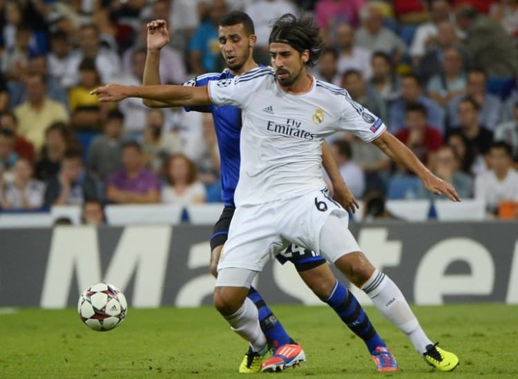 Verlässt Real Madrid nach 4 Jahren: Sami Khedira. Foto: AFP PHOTO / PIERRE-PHILIPPE MARCOU