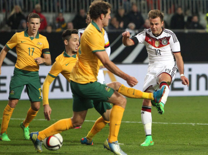 Fußball heute: Deutschland gegen Georgien live auf RTL (Foto AFP)