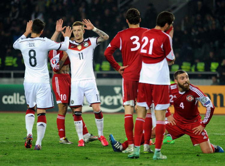 Deutschland - Georgien (Foto AFP)