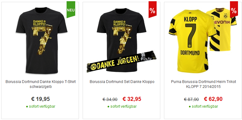 Danke Kloppo Shirts