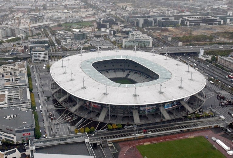 Stade de France in Saint-Denis, nahe Paris. AFP PHOTO JOEL SAGET