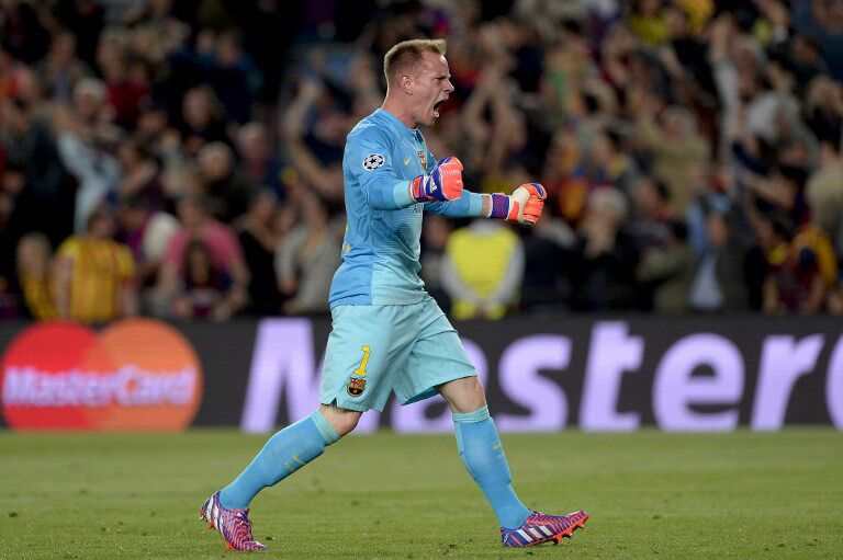 Marc-Andre ter Stegen will heute Abend mit dem FC Barcelona jubeln © Foto: AFP