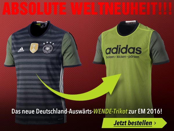 Das DFB Away Trikot von Deutschland 2016