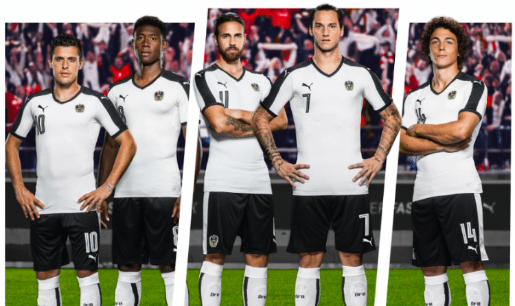 Fussballnationalmannschaft Von Osterreich Ofb Trikot 2021