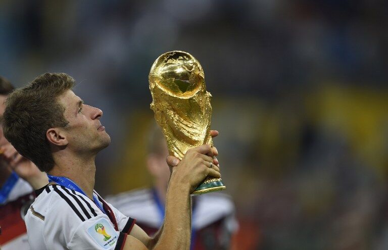 Wird Deutschland wieder Fußball-Weltmeister? © AFP