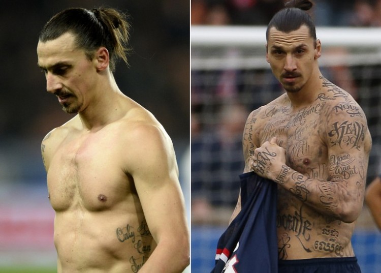 Zlatan Ibrahimovic und schweden auf dem Weg zur EM 2016 ? AFP PHOTO