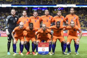 Holland bei der Qualifikation zur WM 2018 in Russland
