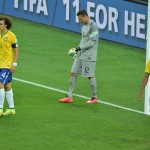 1:7 verliert Brasilien im WM 2014 Halbfinale. AFP PHOTO / GABRIEL BOUYS