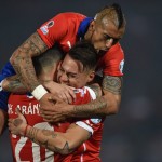 Arturo Vidal mit Chile bei der WM-Qualifikation