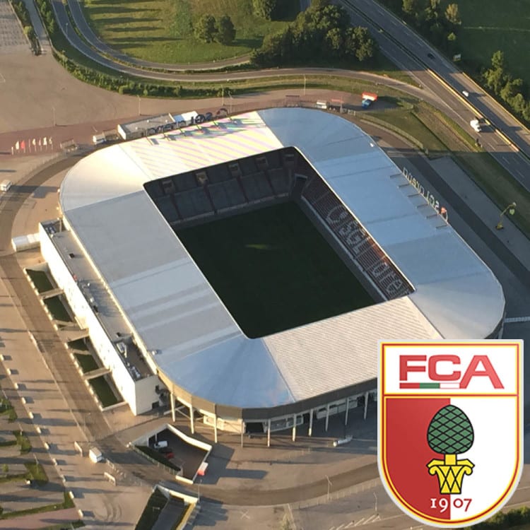 Die WWK Arena in Augsburg - einer der neuesten Arenen in Deutschland