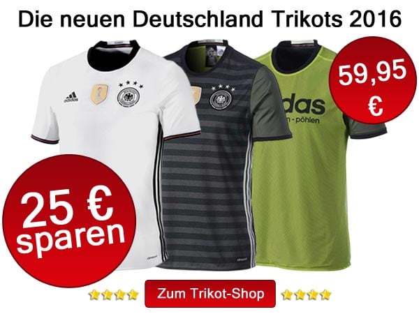 Die neuen DFB Trikots kaufen!