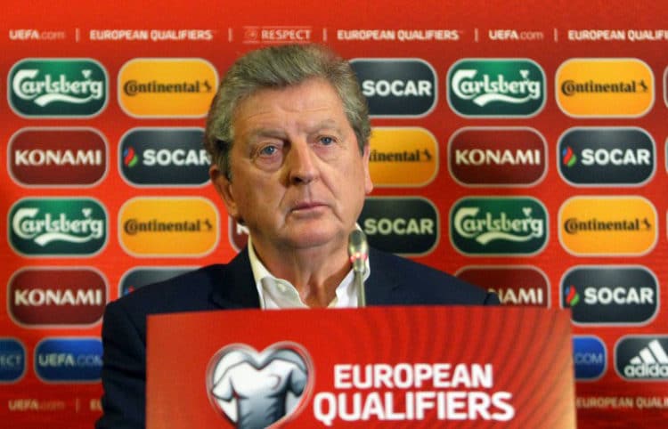 Roy Hodgson: Nationaltrainer von England. Heute steht er unter Druck, die Three Lions müssen gewinnen. AFP PHOTO / PETRAS MALUKAS