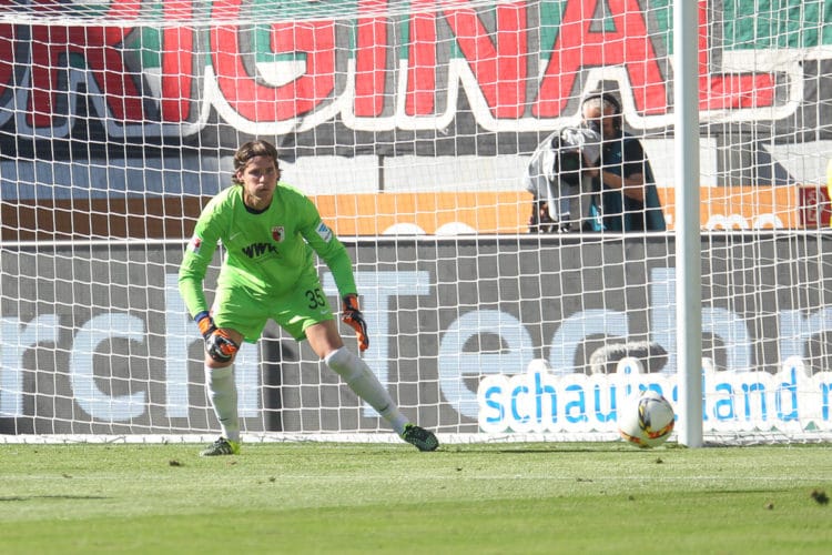 Marwin Hitz im Trikot des FC Augsburg (Copyright Sport-in-Augsburg.de)