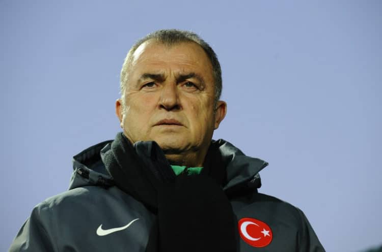 Der türkische Trainer Fatih Terim. AFPHOTO / JOHN THYS