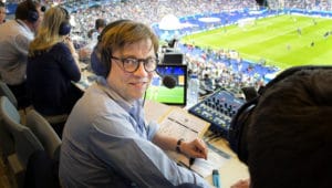 Béla Réthy darf heute das WM-Eröffnungsspiel im ZDF kommentieren / Foto: ZDF-Jean-Francois Deroubaix