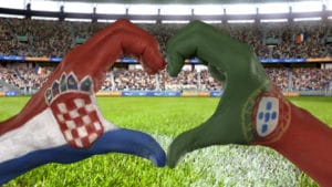 Kroatien - Portugal, heut live im ZDF