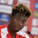 Alaba mit Österreich untergegangen