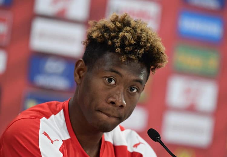 Fußball heute: David Alaba bei der EM 2021 Vorrunde: Österreich gegen Nordmazedonien* Aufstellungen * ARD live heute / AFP PHOTO / TOBIAS SCHWARZ