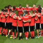 Die österreichische Mannschaft bei der EM 2016