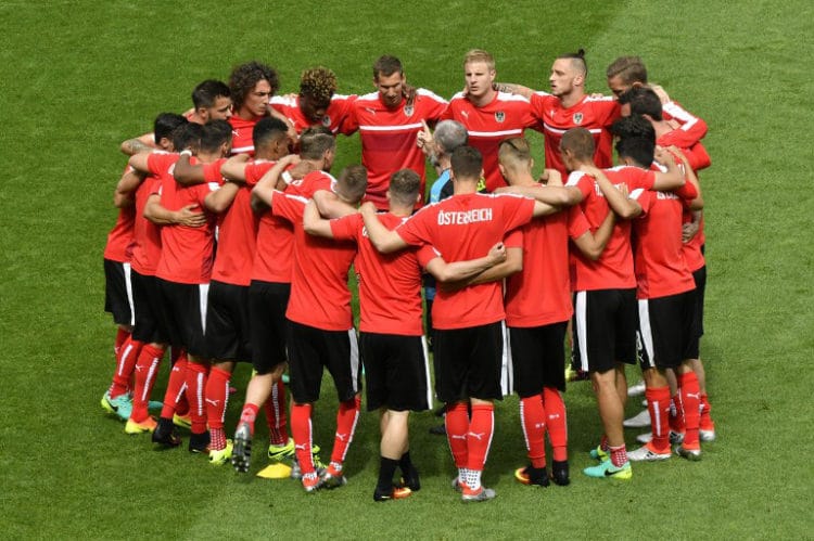 EM 2016 Ergebnisse vom 14.06.2016 - Tabelle Gruppe F * Österreich verliert gegen Ungarn mit 0:2. / AFP PHOTO / GEORGES GOBET