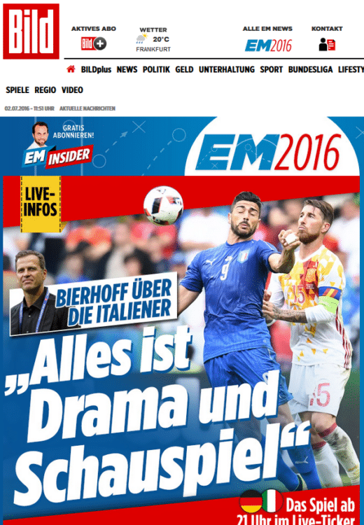 Deutschland Italien Nach Dem Spiel Deutschland Italien Nach Dem Spiel