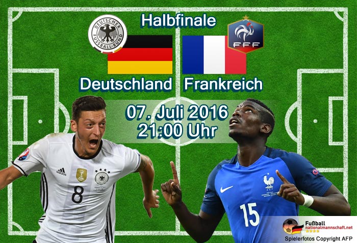 Wettquoten Deutschland gegen Frankreich - Wer gewinnt das EM Halbfinale?