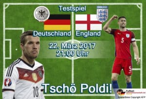 Länderspiel Deutschland gegen England am 22.03.2017 (Fotos der Spieler AFP)