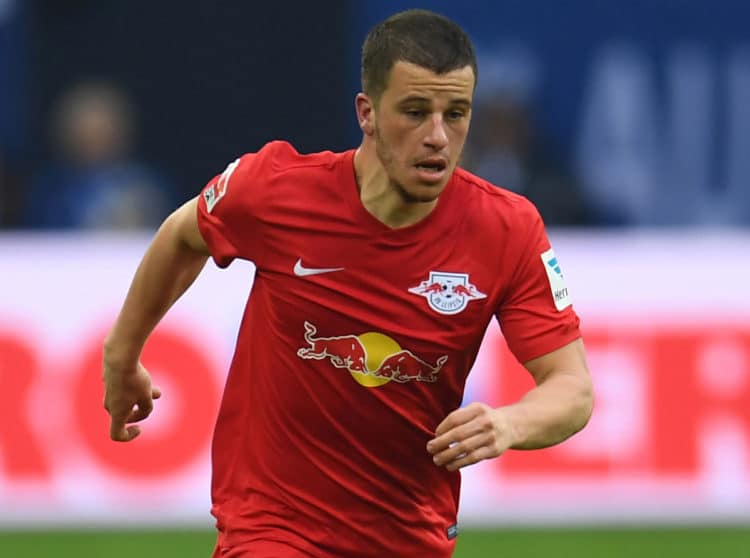 Diego Demme und der RB Leipzig geben heute ihr Debüt in der Königsklasse gegen den AS Monaco. Photo: AFP.