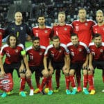 Österreich steht am 6. Spieltag der Gruppe D bereits mit dem Rücken zur Wand. Alles andere als ein Sieg könnte die Hoffnungen auf eine Teilnahme an der WM 2018 bereits frühzeitig zerschlagen. Photo: AFP.