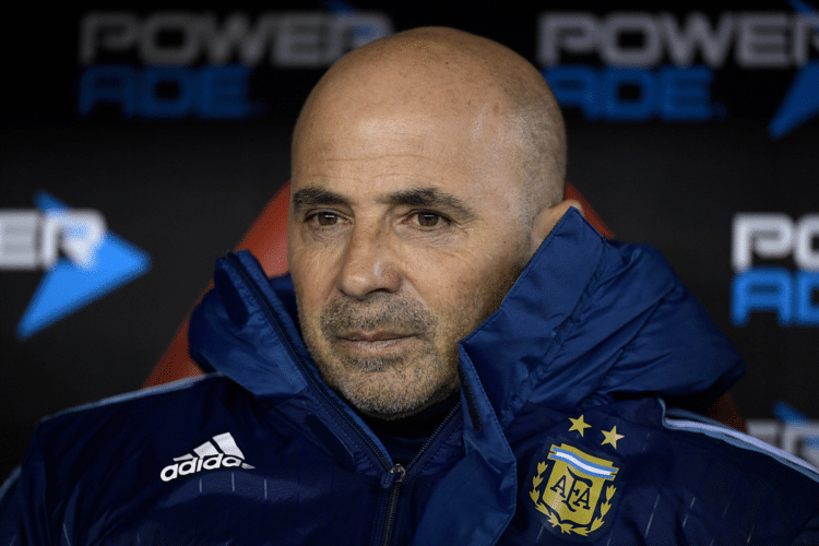 Der neue Trainer von Argentinien: Jorge Sampaoli - er soll die WM-Qualifikation 2018 sichern. / AFP PHOTO / Juan Mabromata