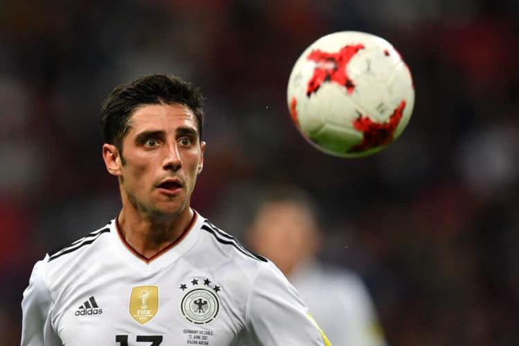 Lars Stindl mit dem 1:1 Ausgleich war gestern der "Man of the Match" für die deutsche Mannschaft. Foto AFP