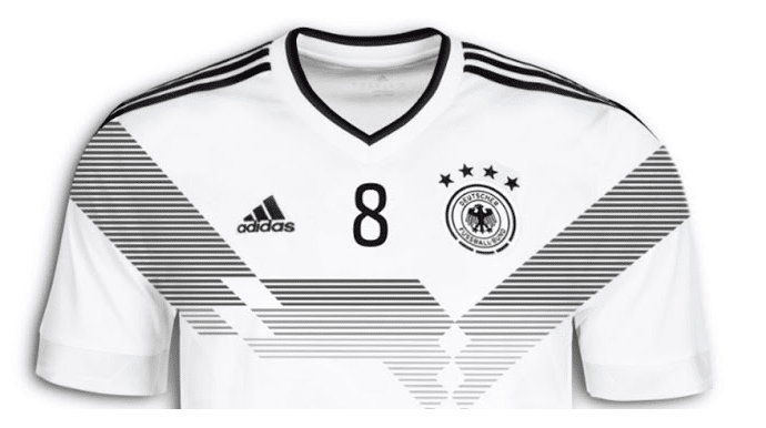 Das neue Trikot der Nationalmannschaft für die WM 2018 in Russland. (Copyright WAZ)