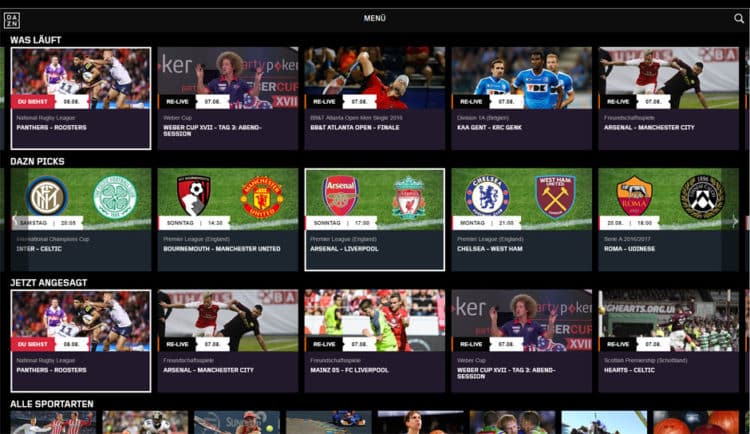 DAZN im Internet: Alle WM-Qualfikationsspiele live im Stream