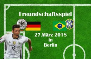 Testspiel Deutschland gegen Brasilien heute