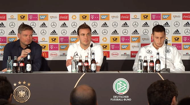 Pressekonferenz Deutsche Nationalmannschaft