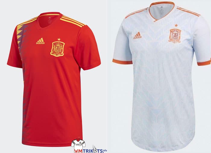 Die neuen Spanien Trikots 2018 von adidas zur WM 2018