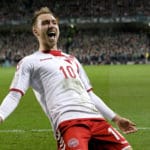 Dänemarks Superstar Christian Eriksen geht es besser! Heute muß sein Team gewinnen!/ AFP PHOTO / Paul FAITH