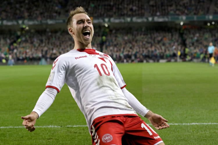 Dänemarks Superstar Christian Eriksen geht es besser! Heute muß sein Team gewinnen!/ AFP PHOTO / Paul FAITH