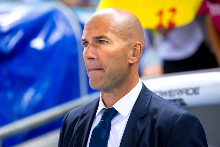 Der Trainer der Königlichen tritt zurück! Der Franzose Zinédine Zidane – keines seiner acht Endspiele verlor er, gewann drei Mal die Champions League.(Foto Shutterstock)