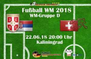 Fußball heute um 20 Uhr: Serbien gegen die Schweiz.