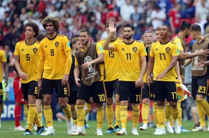 Belgien nach dem 5:2 gegen Tunesien - Einzug ins WM-Achtelfinale steht fest! (Marco Iacobucci EPP)