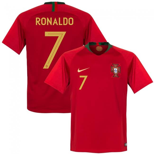 Das beliebte Portugal Trikot mit der Nummer 7 von nike.