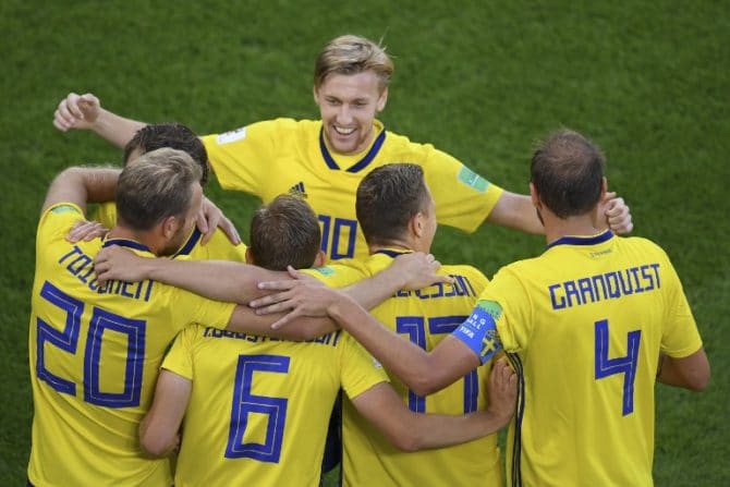 Schweden bei der WM 2018 Vorrundengegner Deutschlands - bei der WM 2022 überhaupt dabei? / AFP PHOTO / JORGE GUERRERO