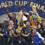 Frankreich ist durch ein 4:2 gegen Kroatien Fußball Weltmeister 2018! / AFP PHOTO / FRANCK FIFE